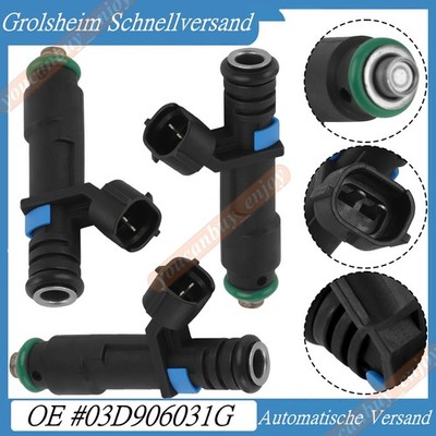 NEU 3PCS Fuel Injector 03D906031G Für VW Fox Hatchback Für Skoda Fabia II 1.2L
