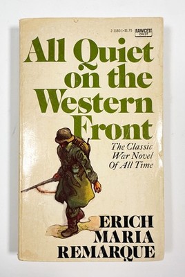 All Quiet on the Western Front by Erich Maria Remarque 1978