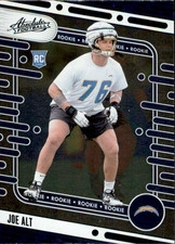 2024 Panini Absolute #105 Joe Alt Rookie San Diego Chargers - BK309
