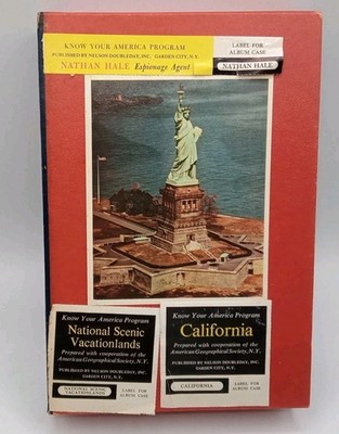 Vintage American Geographical Society Know Your America Program Booklets box set