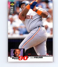 1995 Collector's Choice Best of the 90's Cecil Fielder #51