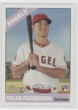 2015 Topps Heritage High Number Gum Damage Back Taylor Featherston #528 1s8