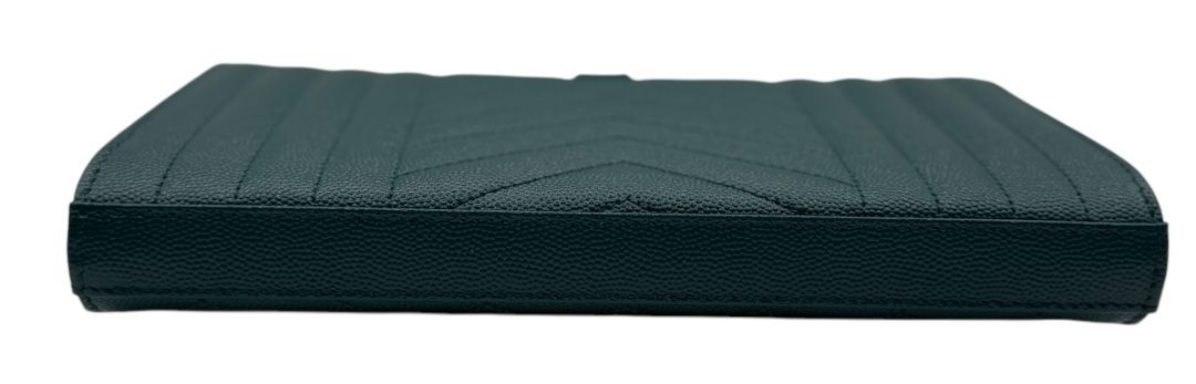 Saint Laurent Busta Triquilt Borsa a tracolla piccola in pelle granulata