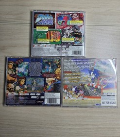 Marvel vs Capcom 2 Sonic Adventure JoJo's Bizarre Adventure Dreamcast Lot CIB 3