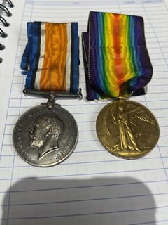 WW1 medals 2/Lieutenant J K Fisher R.F.C 55 squadron Royal Flying Corps