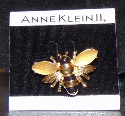 ANNE KLEIN Bumble Bee Pin