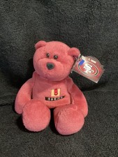 Limited Treasures 1998 NFL 49ers Steve Young 8 Stuffed Beanie Bear