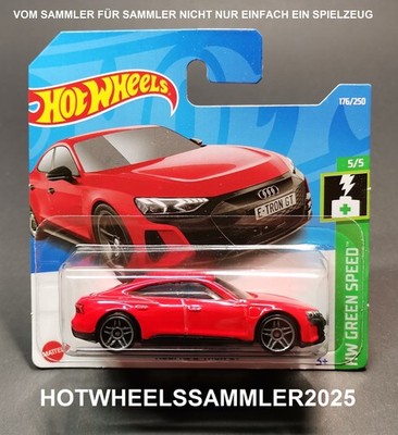 HOT WHEELS ''AUDI RS E-TRON GT'' FARBE ROT HW GREEN SPEED OVP UNGEÖFFNET ANSHEN!