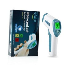 Forehead Thermometer Digital Infrared No-Touch Fever Alarm, Home Blue
