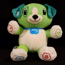 Leap Frog My Pal Scout Interactive Talking Puppy Dog Plush VIDEO NICE