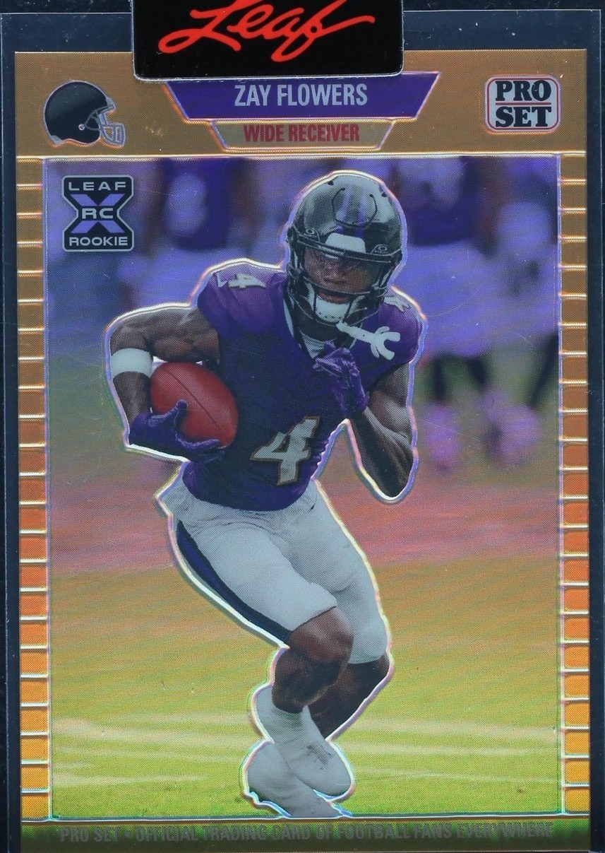 2023 Leaf Exotic - Zay Flowers #BA-ZF1 for sale | eBay