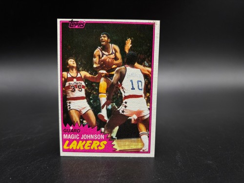 1981-82 Topps #21 Magic Johnson NM