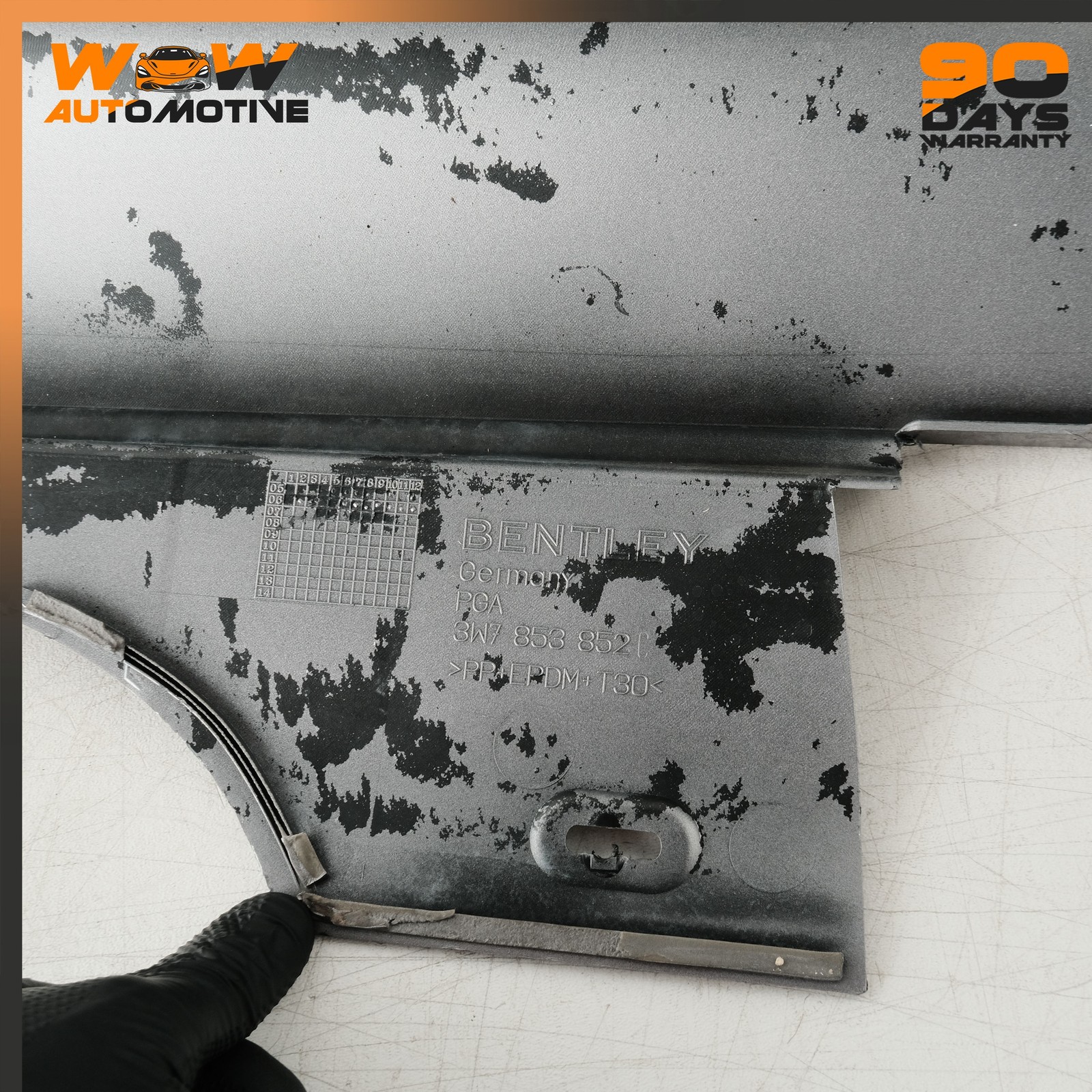 Bentley Continental GT 2007-2011 RIGHT Rocker panel