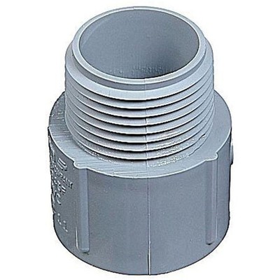 Carlon E943F, Conduit Terminal Adapter, 1 Inch Sch 40 Male Adapter, 1 PC