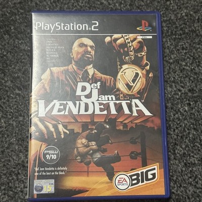 Def Jam Vendetta PlayStation 2 PAL Vollständiges Spiel mit Anleitung