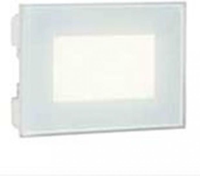 SOVIL INCASSO LED DA PARETE 3W LUCE CALDA 3000K PER ESTERNO IP65 IN ALLUMINIO CO