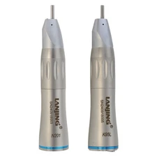 Dental Straight Handpiece Low Speed Nose Cone Fiber Optic 1:1 Inner Water NSK