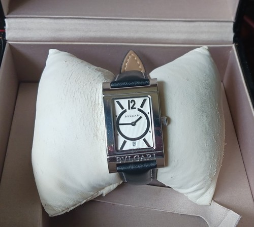 Men's/Women's Bvlgari Rettangolo Watch With Box RT45S-L3015 Unisex