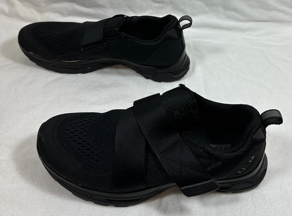 TIEM Slipstream Zapatos de Ciclismo 9.5 Mujer Negro Malla Tenis Giratorios #100005W Foto 4 de 4