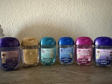 Bath Body Works Disney Princess Set Of 6 PocketBac Gel Hand Sanitizer.