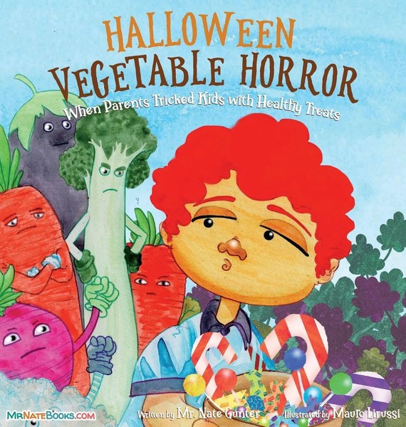 Nate Gunter | Halloween Vegetable Horror Children's Book | Buch | Englisch-image