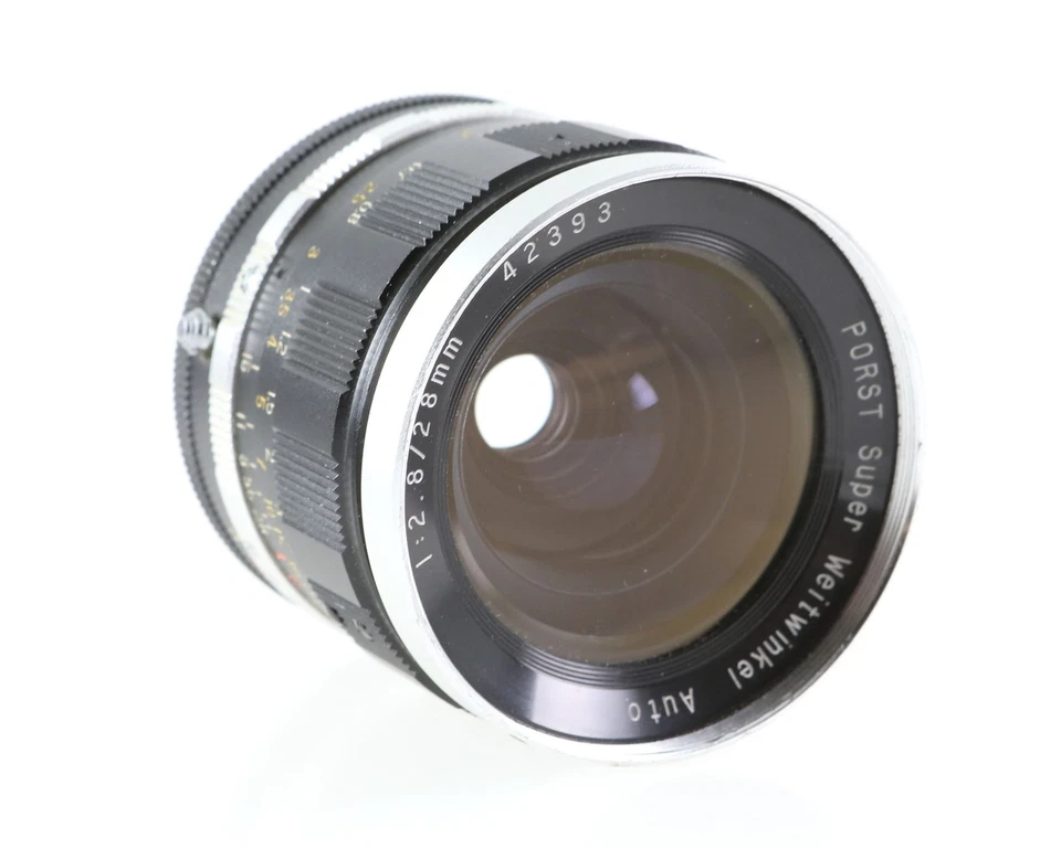 Porst Súper Gran Angular Auto 1:2.8 28Mm 28 Mm - M42 M 42 Conexión - Imagen 3 de 4