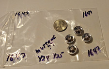 Four 4 Real Nice Chrome Wheels 12425 Scale Package 1647 