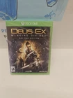 Deus Ex Mankind Divided Day One MICROSOFT XBOX ONE NEW SEALED