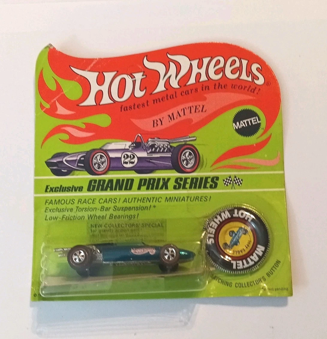 Hot Wheels Eagle 1969 Vehicle Year Vintage Manufacture Diecast