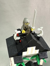 LEGO 6093 Flying Ninja Fortress (Castle) 100% Complete w/Box & Manual 1998 NICE!