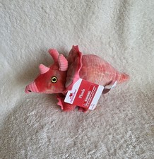 Way To Celebrate Valentine's Day 2026 Pink Triceratops Plush stuffed animal NWT