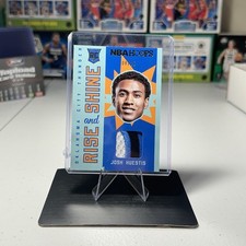 2015-16 Panini NBA Hoops  Josh Huestis Rookie Tri Color Patch Logo Number /25