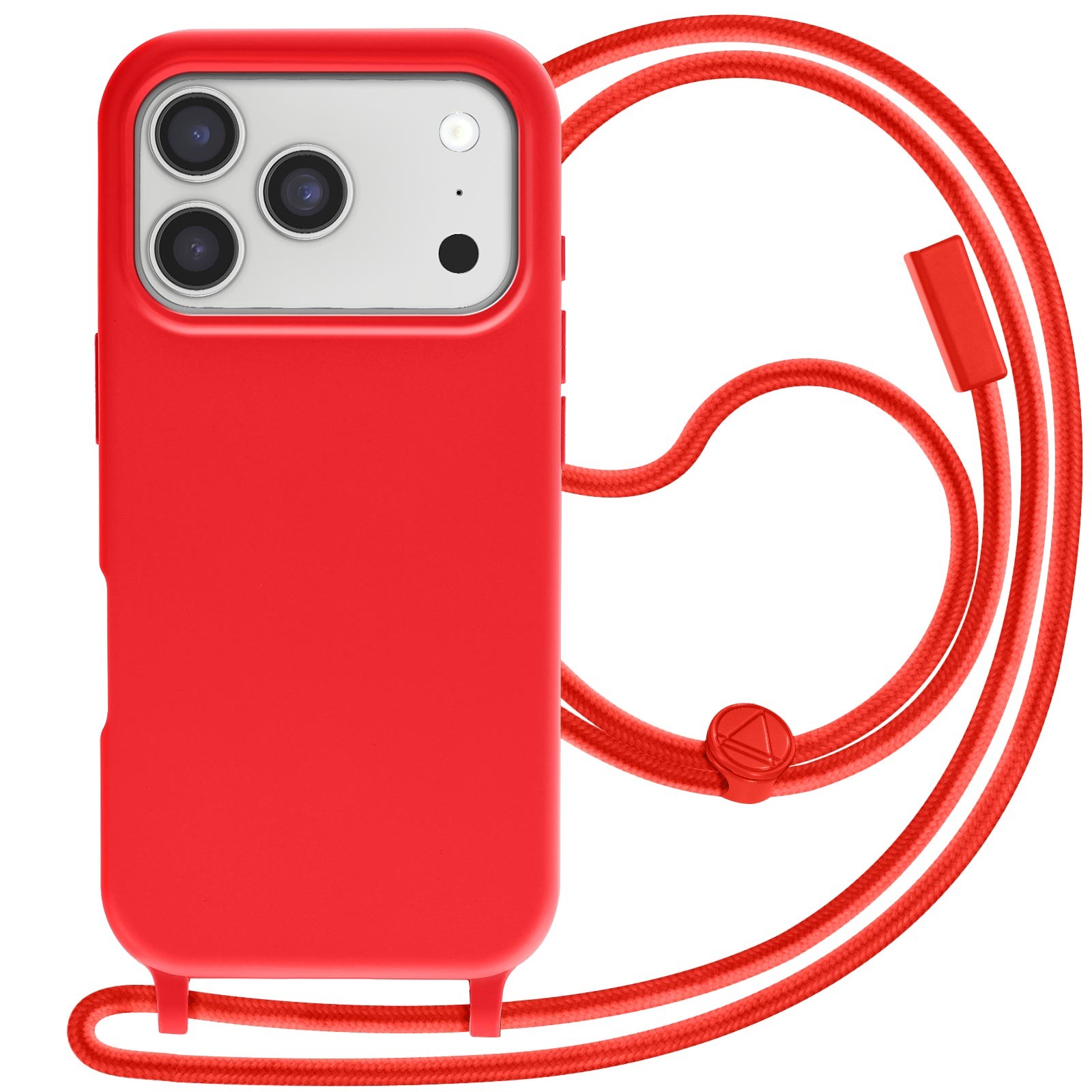 Housse iPhone 17 Pro Max Avizar Rouge - Anti-chute avec lanière