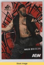 2025 SP Game Used AEW Red Mark Briscoe #39 READ ob9