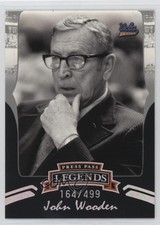 2006-07 Press Pass Legends Silver 164/499 John Wooden #S68 HOF r9d