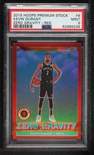 2019 NBA Hoops Premium Stock Zero Gravity Red Prizm Kevin Durant PSA 9 MINT 00jx