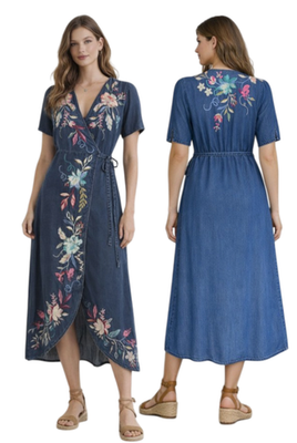 johnny was denim dress Buy KATELLA MINI DRESS