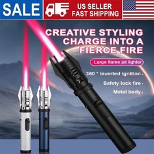 Lightsaber Jet Torch Lighter Butane Torch Lighter Refillable Windproof Lighter