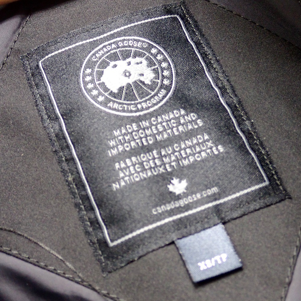 CANADA GOOSE 2073MB Down Jacket Sheridan Black Size Xs thumbnail 4