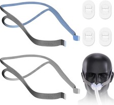 2-Pack Replacement Headgear for ResMed Airfit P10 Elastic Nasal Pillow Mask Stra