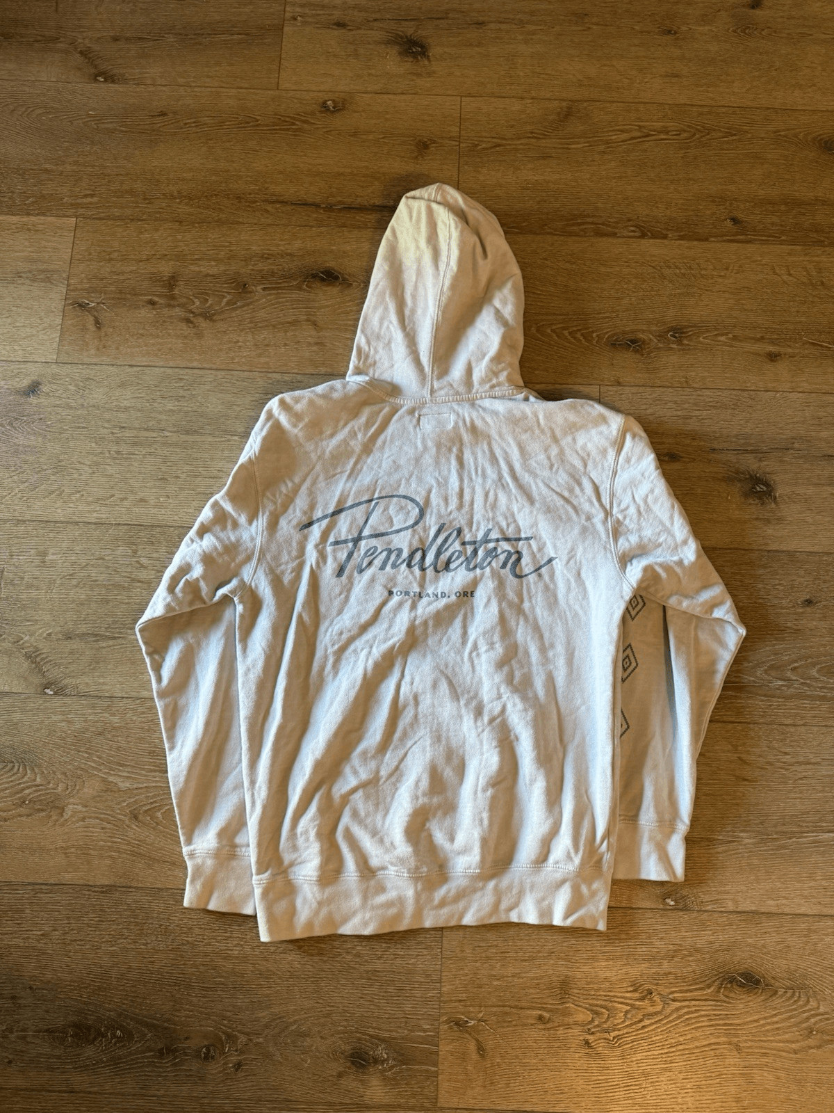 Pendleton Mens White Graphic Pullover Sweatshirt … - image 1