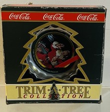 Coca-Cola Ornament Bottle Cap Trim A Tree Collection Vintage 1991 Christmas
