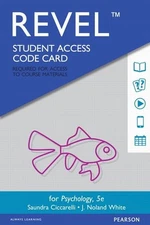 REVEL for Psychology Access Code Card for Psychology Fifth 5th - Instant Access