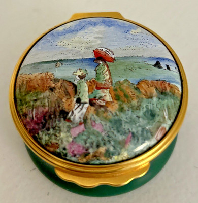2 Halcyon Days Enamel Boxes Inspired by Monet Paintings Art Institute of Chicago