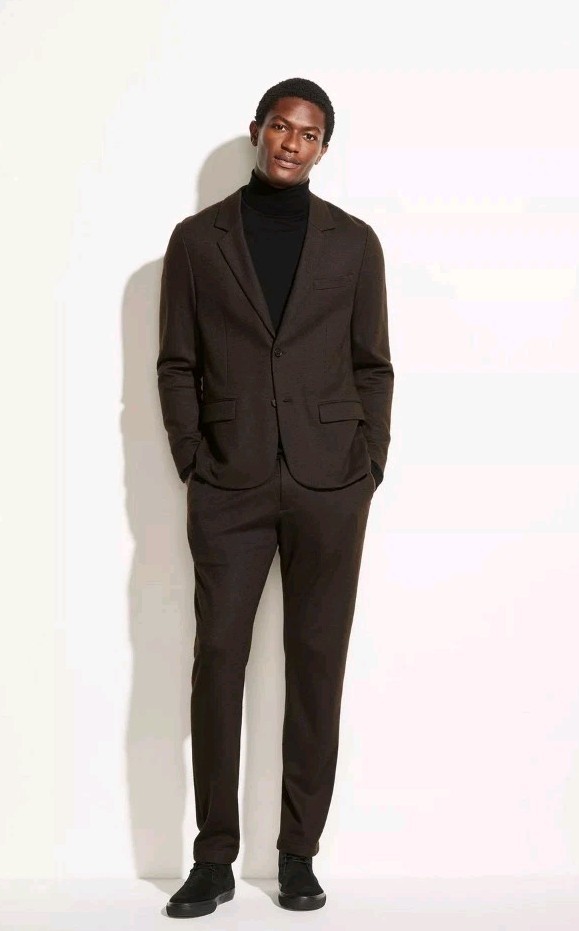 VINCE Wool Blend Two Button Blazer Jacket Men's C… - image 2