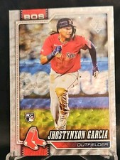 2026 TOPPS SERIES 1 JHOSTYNXON GARCIA Silver Crackleboard Foil ROOKIE #316