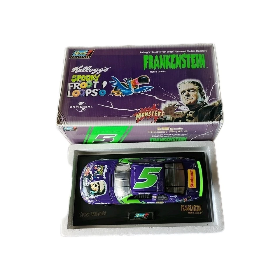 Terry Labonte #5 Kelloggs Spooky Froot Loops 1997 1:18 Revell *autografiado* Foto 4 de 4