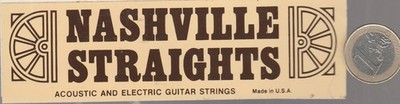 C43mus2 Sticker. music. NASHVILLE STRAIGHTS. Guitar Strings