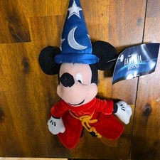 Disney Fantasia 2000 Sorcerer's Apprentice Mickey Plush 10 Inch