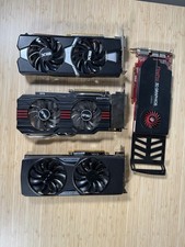 LOT OF 4 Graphics Cards: GTX 960 2gb, R9 280X 3gb, GTX 660 Ti, & FirePro V5800
